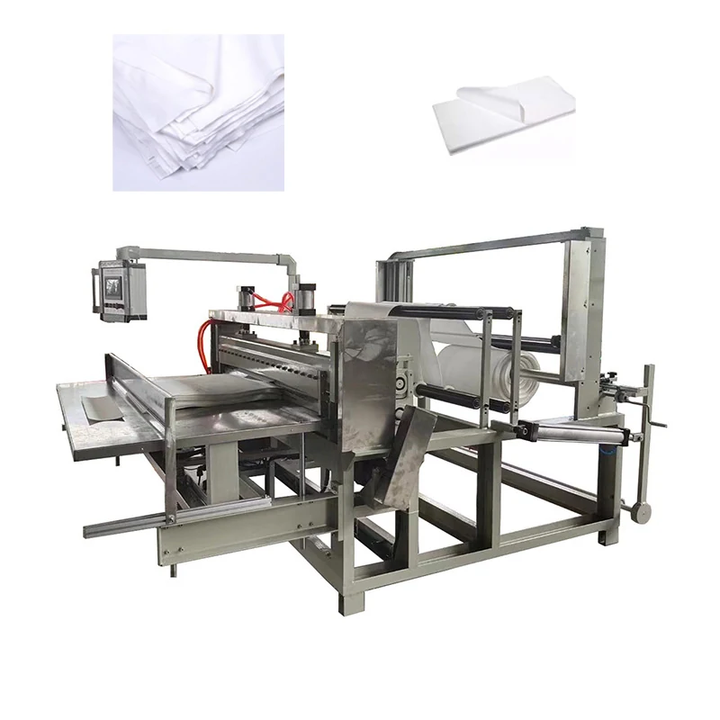 Non Woven Slice Cutting Machine Guarded Build