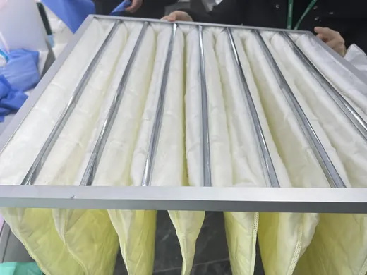 Industrielle Filtrationsvliesproduktion