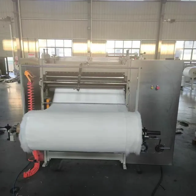 Gauze Pads Machine view 4