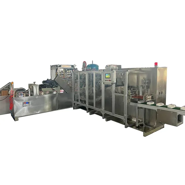Non woven Apron Machine view 1