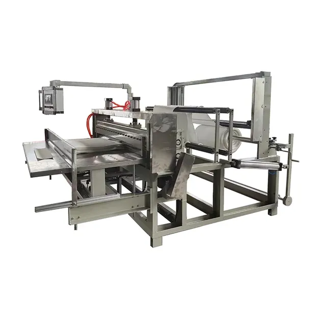 Non Woven Slice Cutting Machine Guarded Build view 1