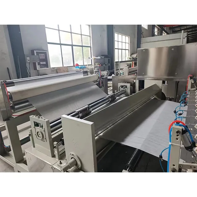 Non Woven Spa Bed Sheets Rewinding Machine view 2