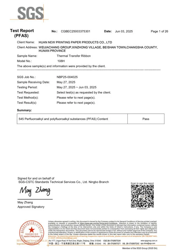 Informe de prueba SGS