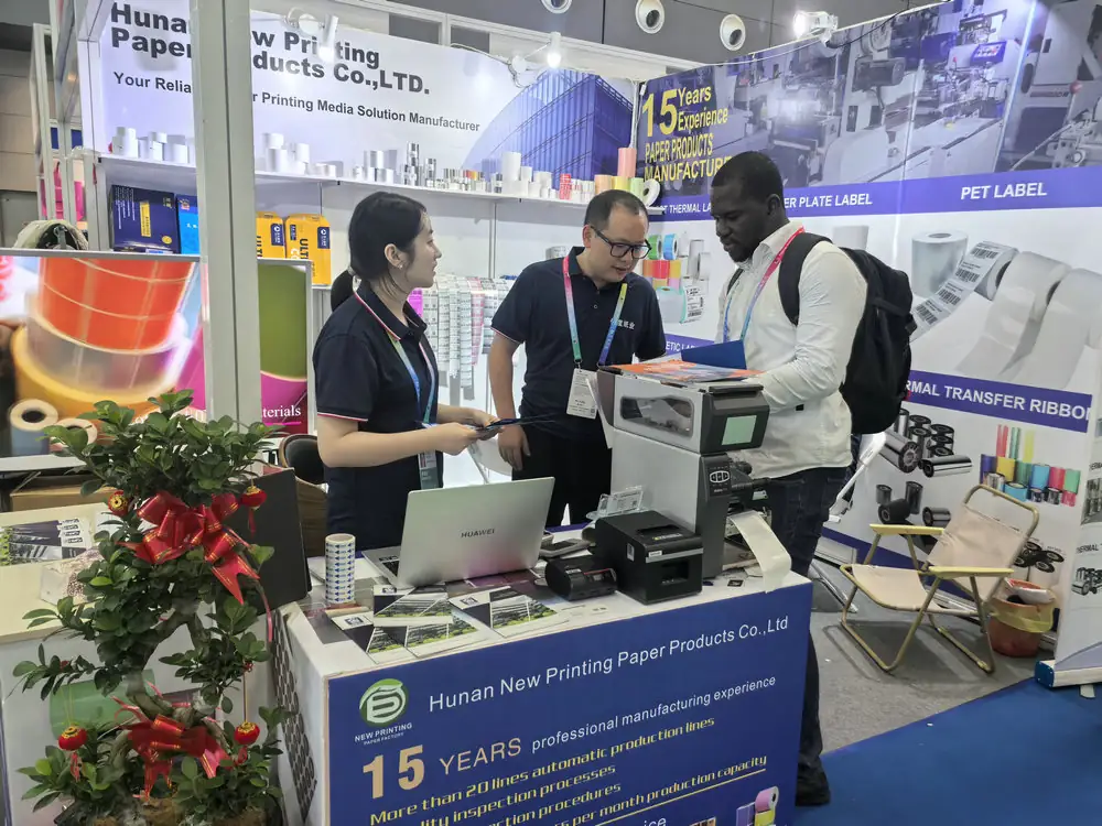 El stand de exposición de New Printing