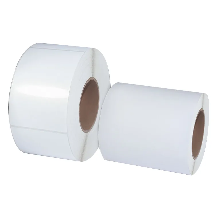 Glossy White BOPP Waterproof Polypropylene Label Film Roll
