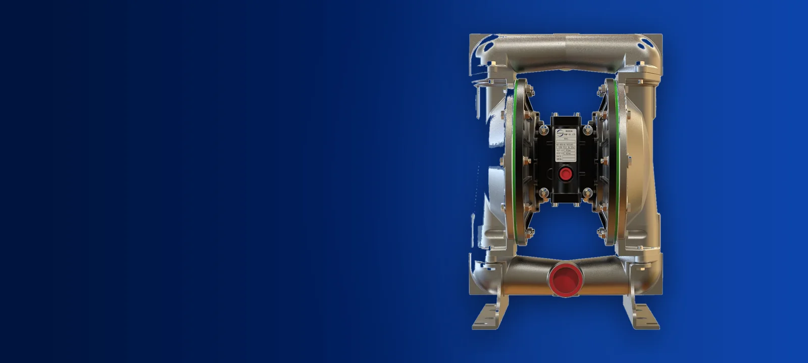 Nuodean AODD pumps for food and pharmaceutical