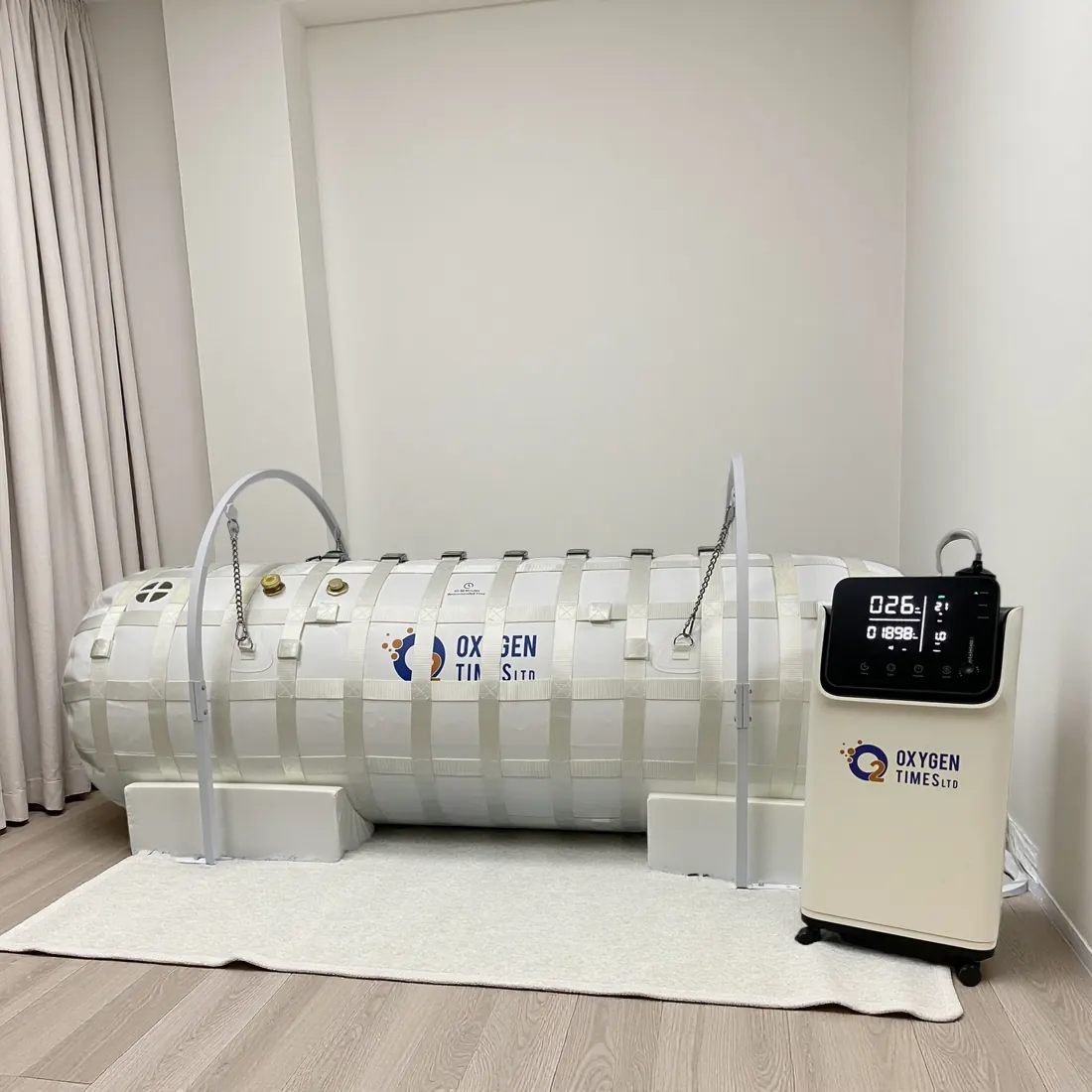 OTL19 lying chamber with digital control unit in a residential room