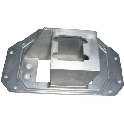Pieza de maquinaria de fundición inyectada de aluminio (Referencia I)