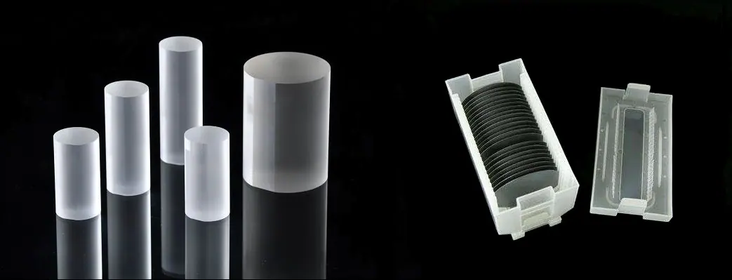Wafer e substrato de cristal