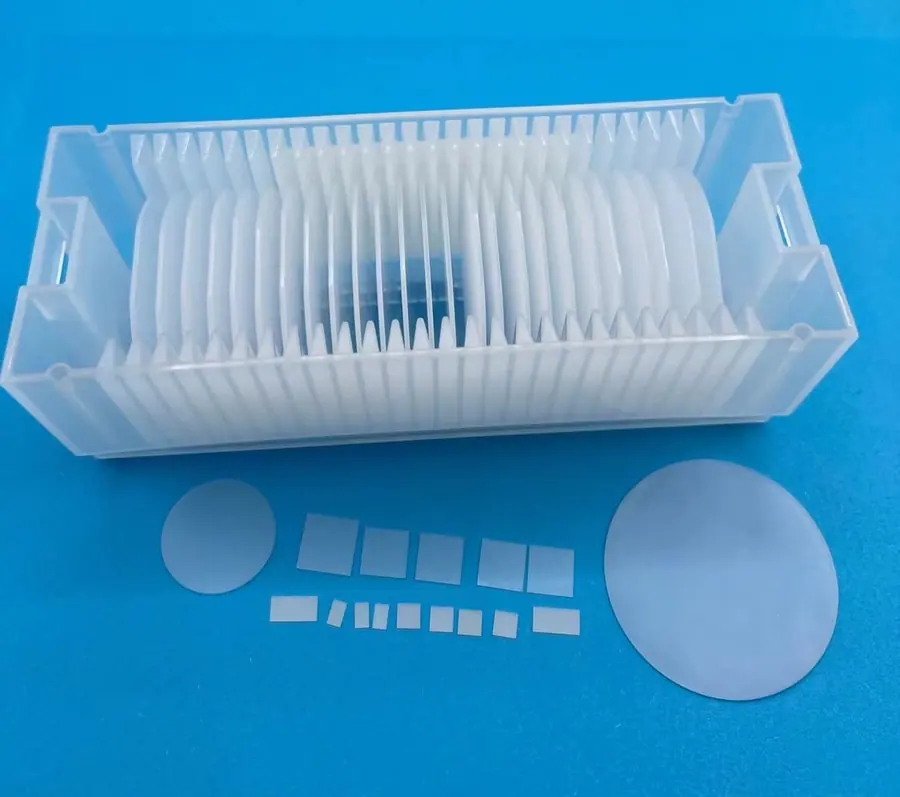 Substratos e wafers monocristalinos de safira Al2O3