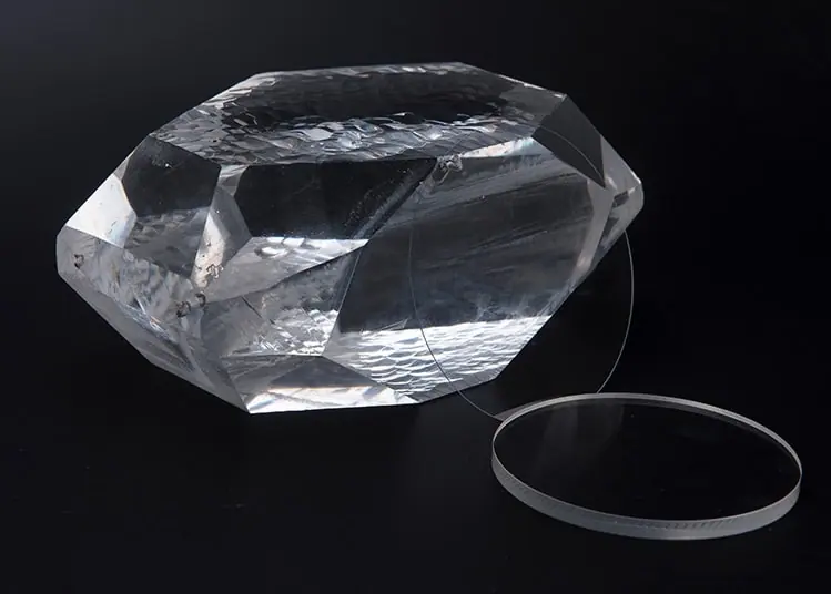 SAW Grade Quartz Single Crystal Wafer