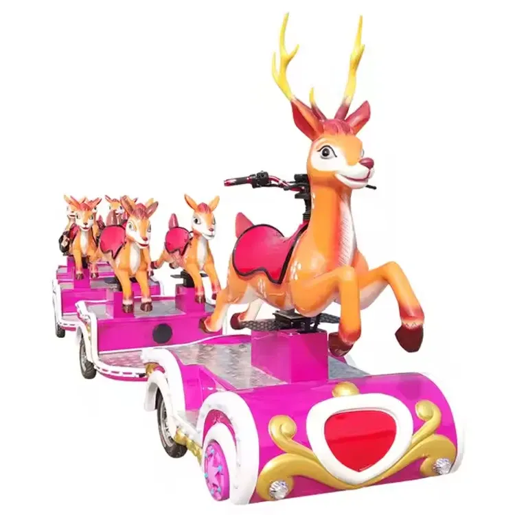 Reindeer Trackless Train