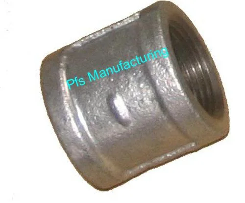 BSPT Gal.M.I.Fittings-Half Thread Couplings - Gal. Malleable Iron Fittings by PFS Manufacturing