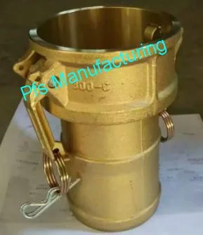Brass Camlock Type C - Camlocks(SS,PP,Alum and Brass) by PFS Manufacturing