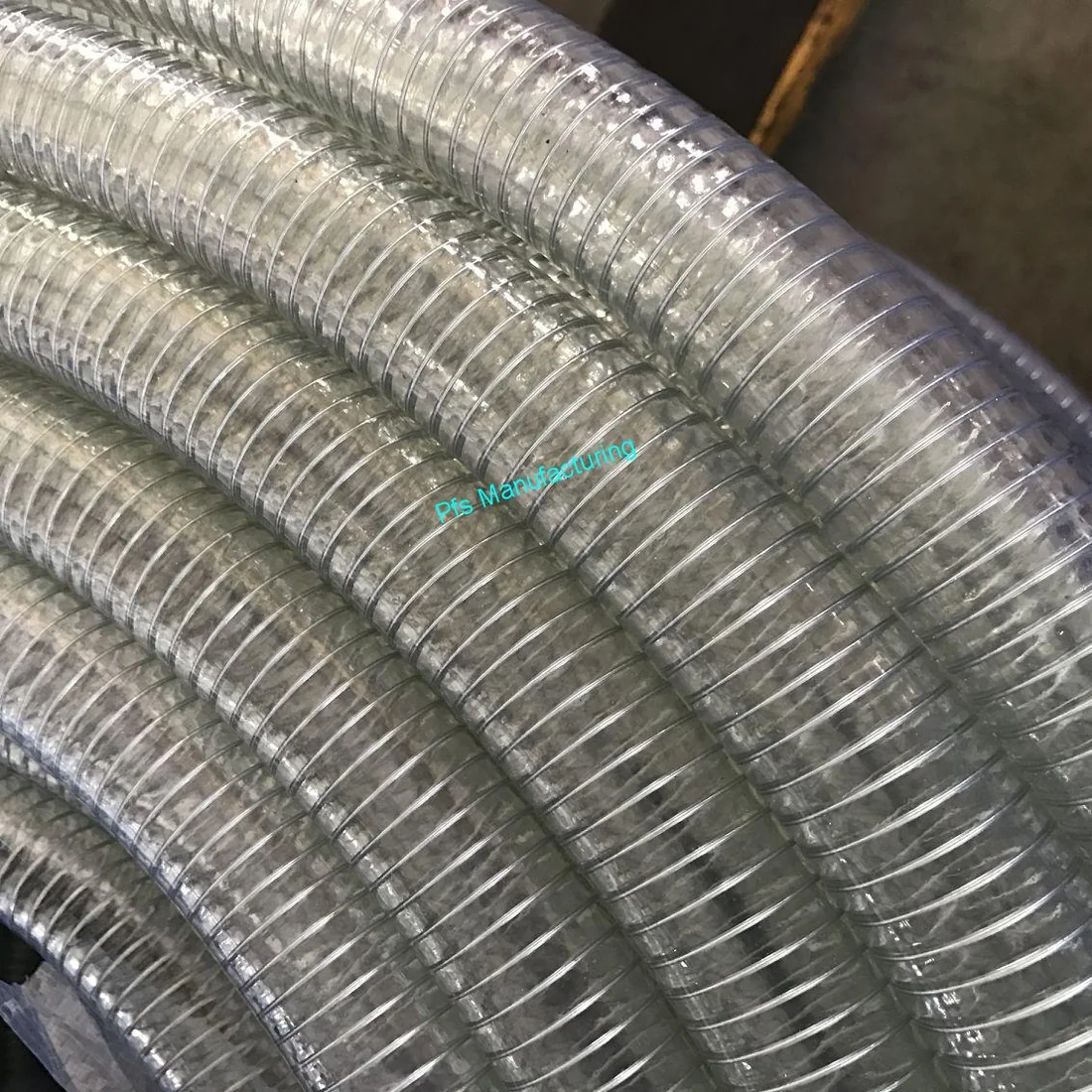 PVC steel wire hose2 - PVC steel wire hoses by PFS Manufacturing