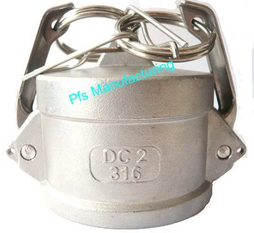 SS316 Camlock Dust Cap - Camlocks(SS,PP,Alum and Brass) by PFS Manufacturing