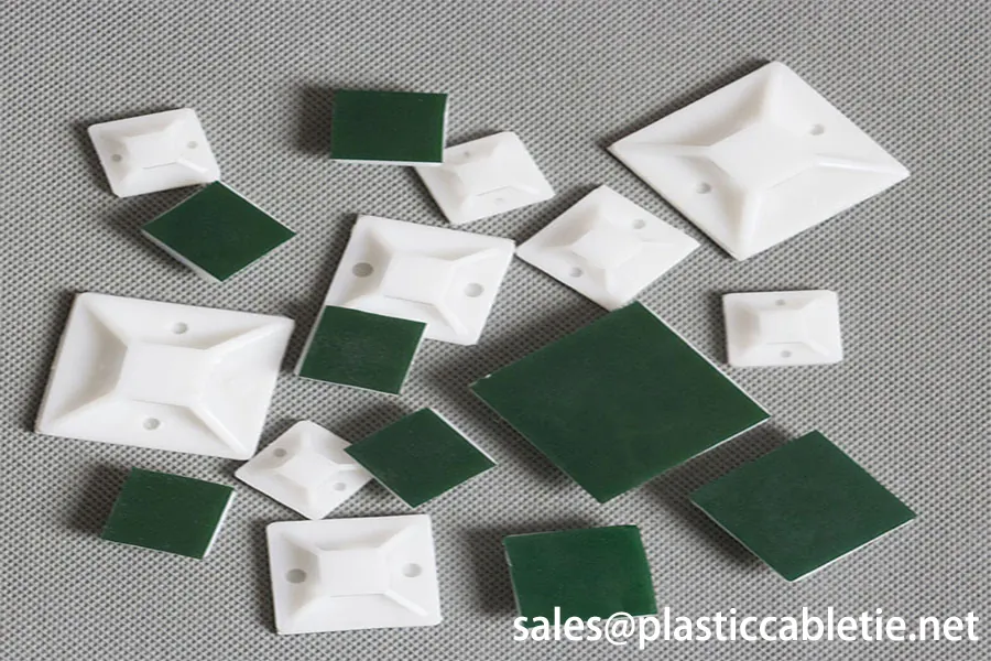 25*25mm Good Price with Tie cable plastic Self-Adhesive Tie Mount