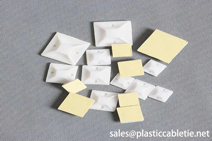 25*25mm Good Price with Tie cable plastic Self-Adhesive Tie Mount