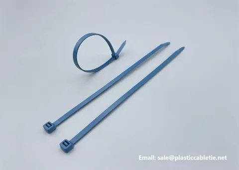 Metal Detectable light blue Cable Ties / Zip Ties for food industry view 3