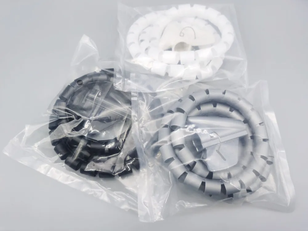 High Quality Spiral Wrap Bands cable sleeve for Cover Guard Spiral Wire Wrapping