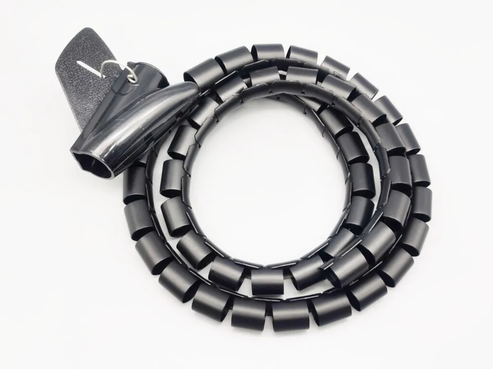 High Quality Spiral Wrap Bands cable sleeve for Cover Guard Spiral Wire Wrapping