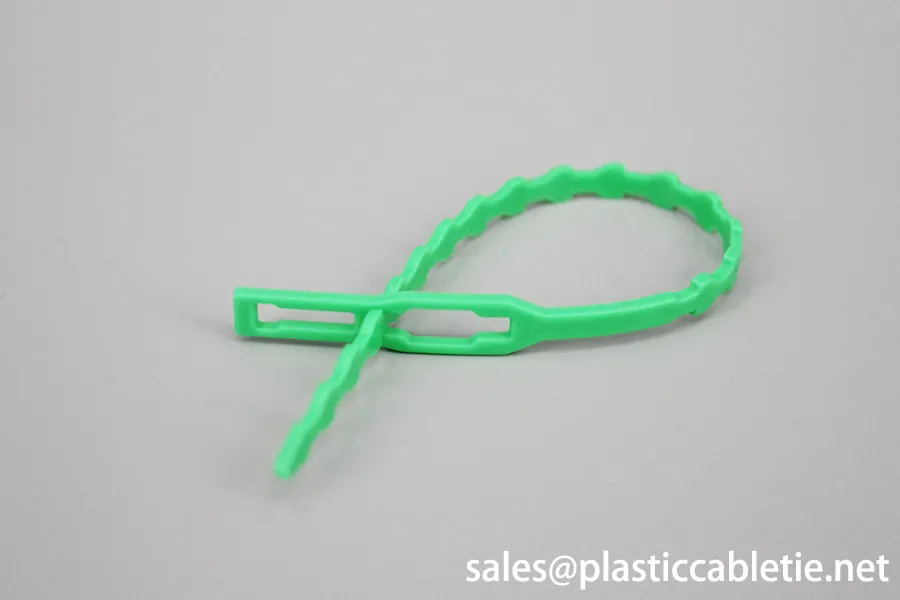 165mm CE ROHS REACH PA66 releasable fixed nylon bead cable ties knot beaded zip ties