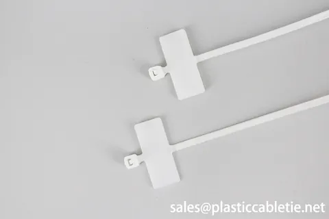 3*100mm high temperature plastic nylon numbered zip tie cable markers and telecom wire marker cable tie view 3