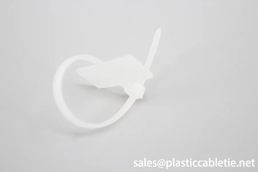 3*100mm high temperature plastic nylon numbered zip tie cable markers and telecom wire marker cable tie