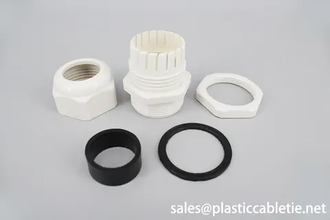 Metric Series high quality waterproof IP68 closed seal fixed nylon cable glands for different size view 2