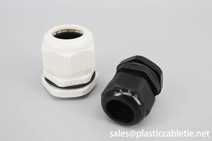 Metric Series high quality waterproof IP68 closed seal fixed nylon cable glands for different size