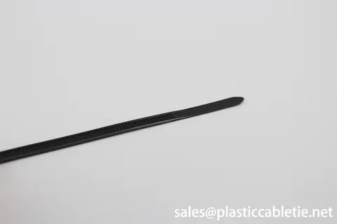 170mm black Car accessories spiral push mounted nylon cable ties view 5
