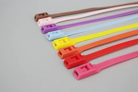 Bridas de plástico DM-8*350TQ para equipos de juegos infantiles, en rojo, azul, amarillo, rosa y naranja