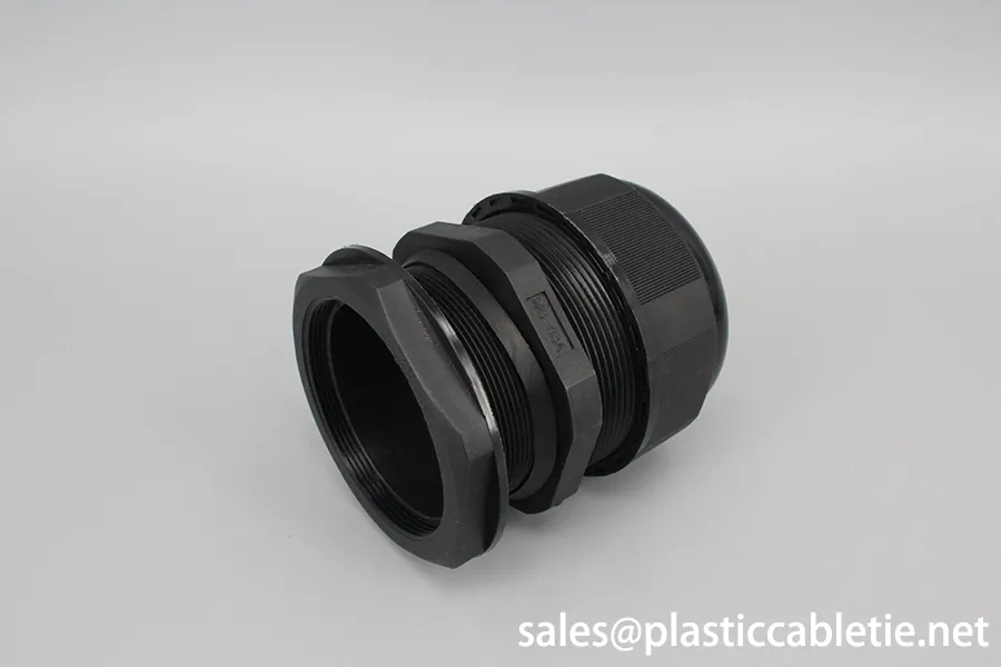 MG Series full different size grey white RAL7035  and black nylon waterproof cable glands