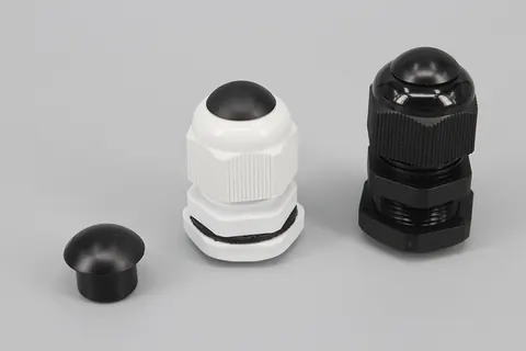 Prensaestopas de nailon estancos IP68 DEMOELE con rosca NPT, PG, métrica y G y tapa antipolvo