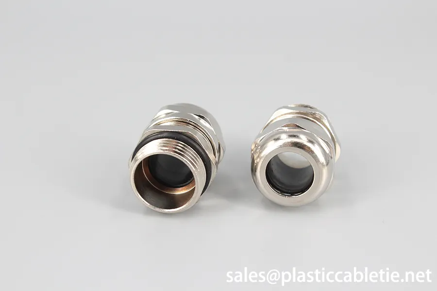 NPT G thread metal brass or stainless steel material cable gland