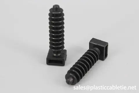 Cable tie holder view 2