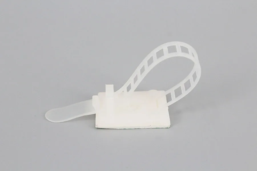 Adjustable Self-adhesive Cable Clamp