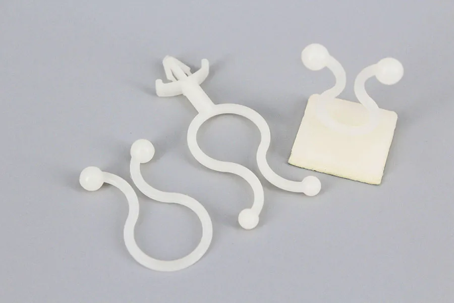 Nylon routing cable clip Twist Lock self-adhesive type push mount socket type Circuit board assembly hardware