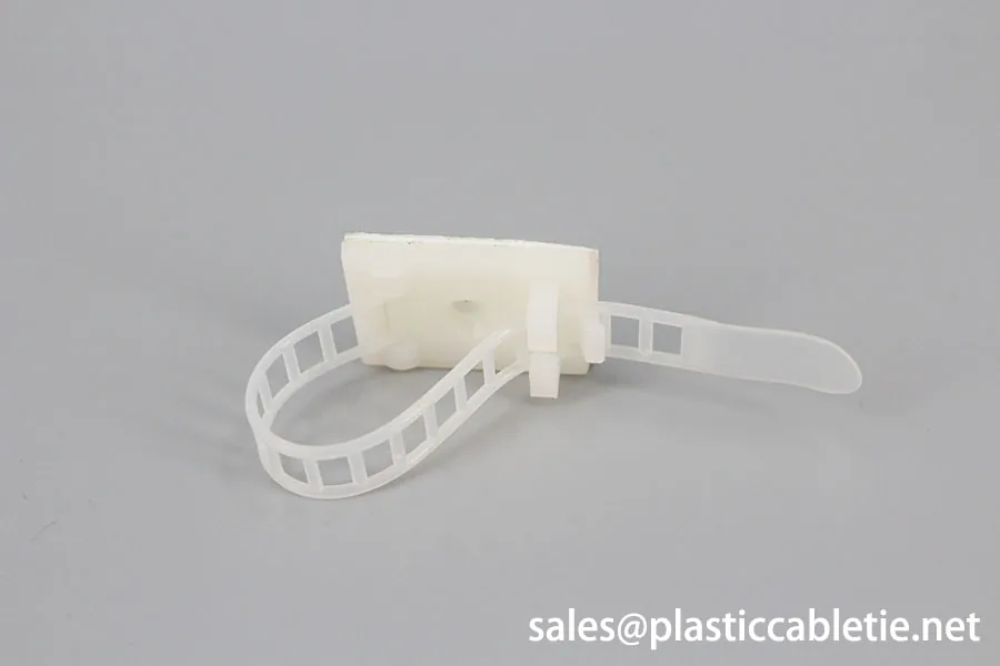 Adjustable Self-adhesive Cable Clamp