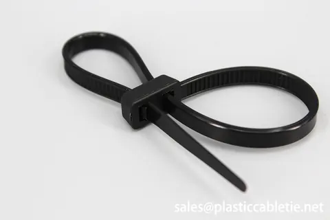 Double head lock cable tie double loop cable tie view 2