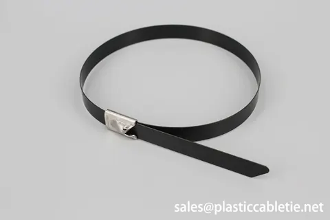 201 304 316 PVC coated Stainless steel cable ties-ball self locking view 3