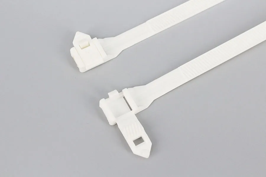 DEMOELE 9mm width Reusable cable tie with buckle