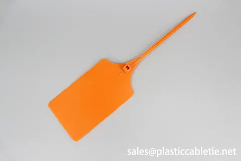 DM-5*250MKT length Colorful strip seal PP material identification security seal cable ties with logo and numbered print view 5