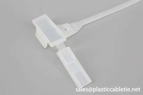 Nylon cable tie-flip marker cable tie with label transparent box view 2