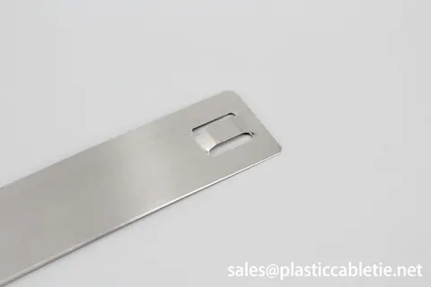 201 304 316 Stainless steel marker plate in cable management view 2