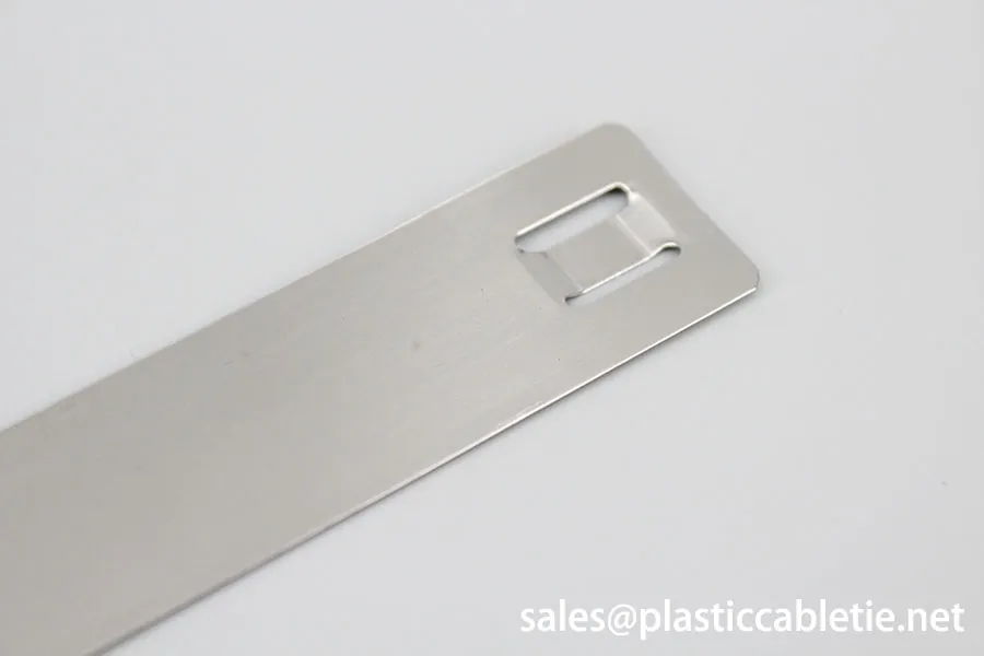 201 304 316 Stainless steel marker plate in cable management