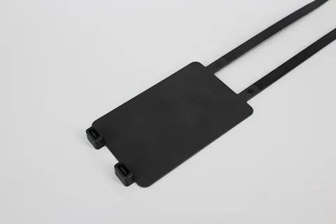 Etiqueta de bandera grande DM-8*250DMKT con doble brida