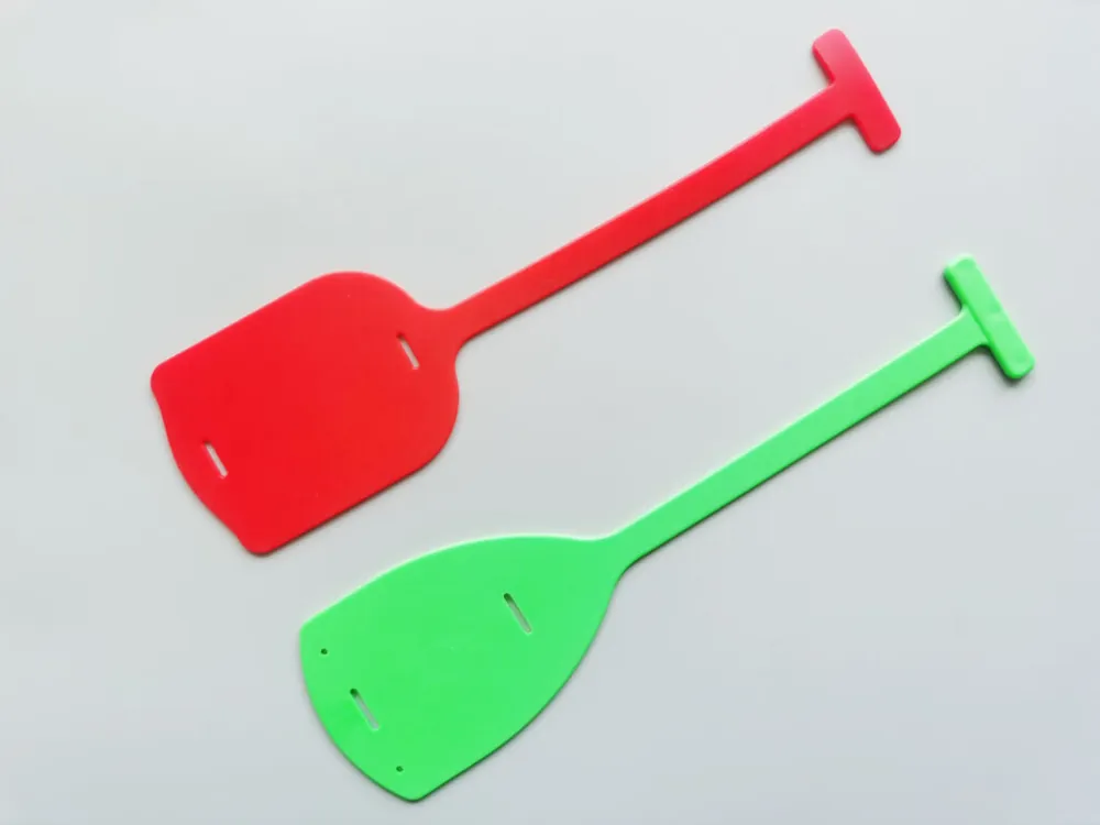 Rubber TPU Lifting Rigging Shackle Paddle-style Inspection Tag
