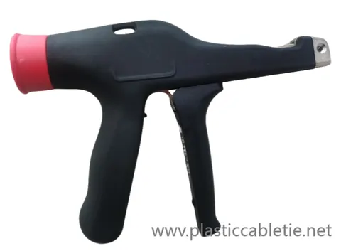 DM-800S Cable Tie Gun Tensioning and Cutting Tool fit 2.6-6mm width Plastic Nylon Cable Tie view 2