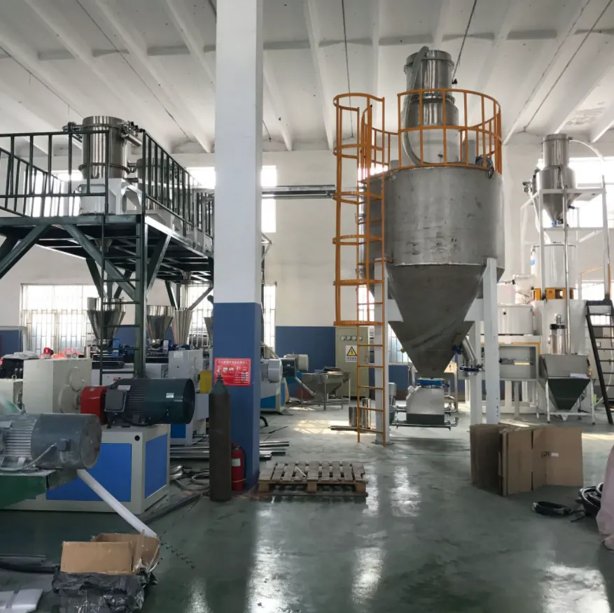 Sistema automatizado de compounding de PVC